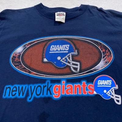 Vintage 90er NEW YORK GIANTS T-Shirt GROSS nfl football 80er