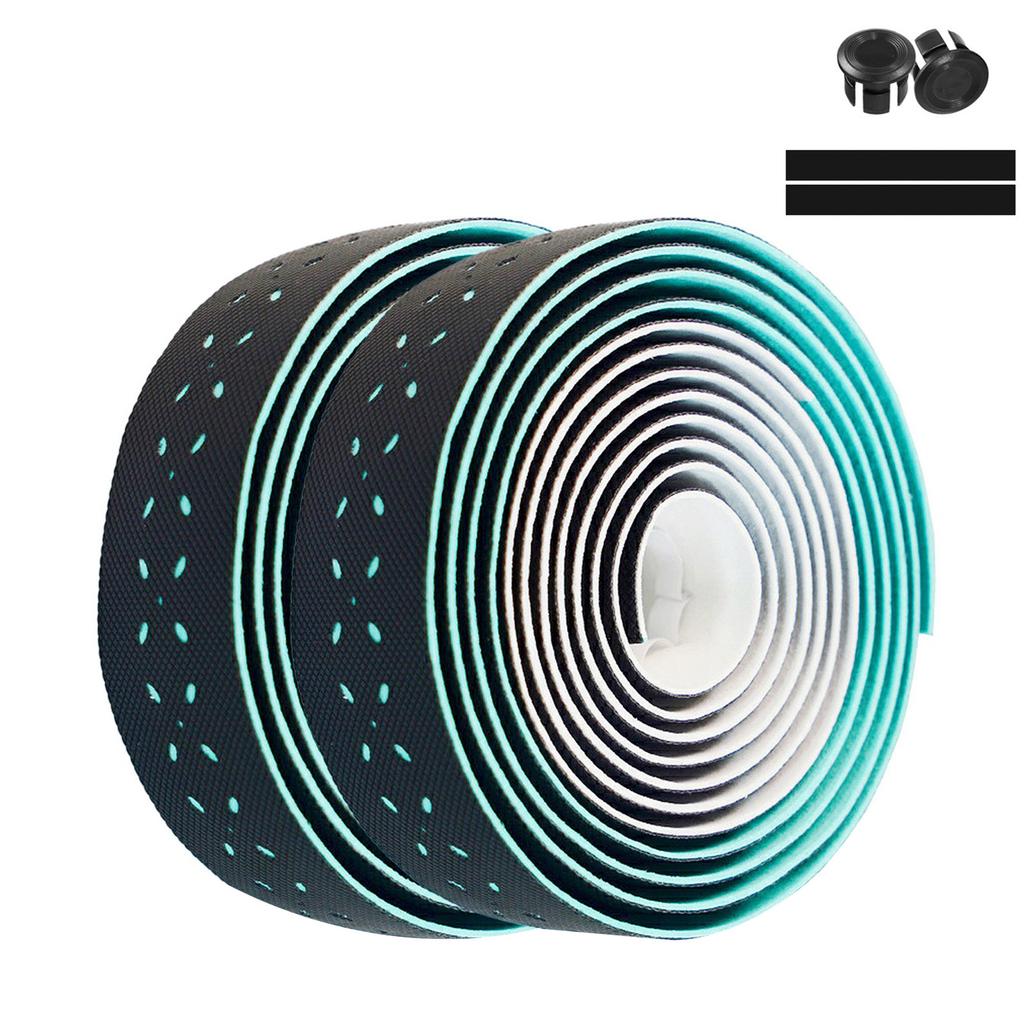 2Pcs Road Bikes Handlebars Tape NonSlip Shock Absorption Handlebars Tape Cycling Handle Wrap Cycling Handlebars Tape