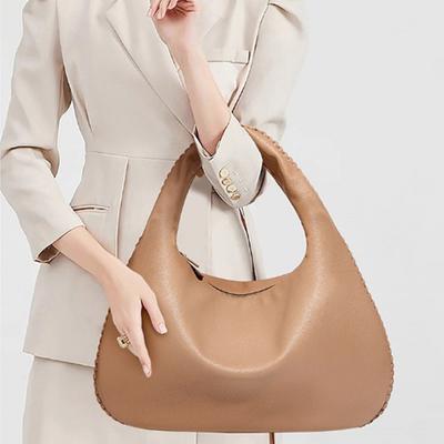Large Capacity Crescent Bag Fashion Hand Dumpling Bag Senior Sense Female Shoulder Underarm Bag for Women