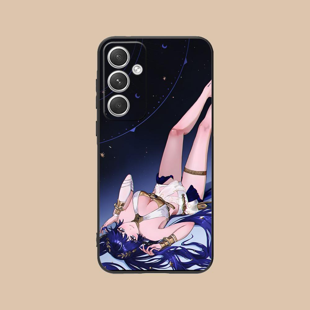 

Wuthering Waves Luno Phone Case for Samsung Galaxy S26 S25 S24 S23 S22 S21 S20 Note20 Plus FE Ultra Colorful Cover Cover Luxury Galaxy Note20