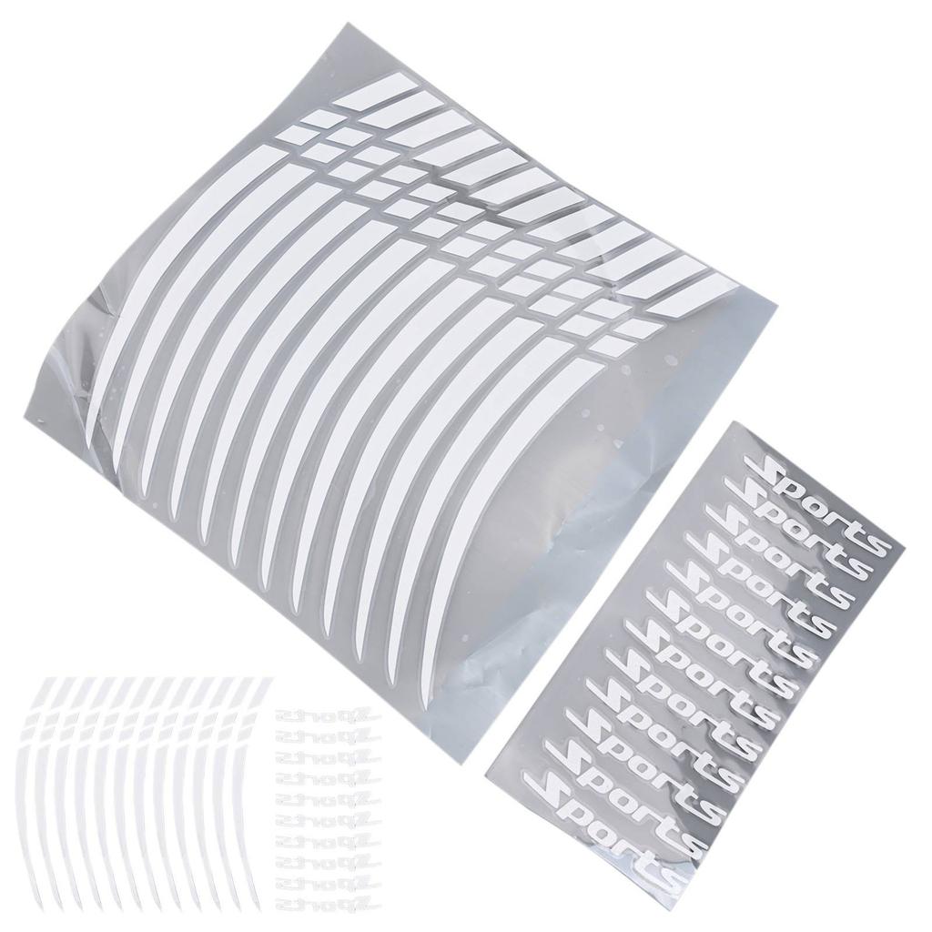 Bicycle Motorcycle Wheel Rim Stripe Reflective Sticker