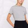 Y-3 FW21 Solid Color Logo Round Neck Short Sleeve T-Shirt Women Tops Gray HF7063