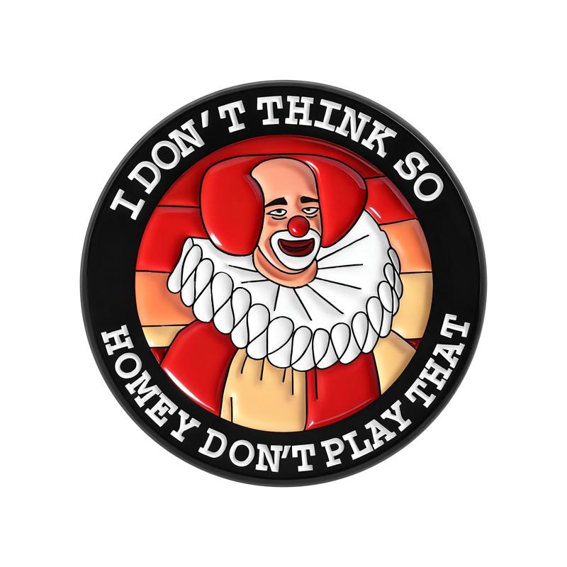 

Эмалевые значки Джокер Клоун Броши Комедиант Значки на лацкан Ретро Дерзкие Персонажи телешоу Ювелирные изделия Подарок для Поклонников Друзей