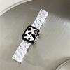 Laser Transparent Acrylic Strap for Apple Watch Band 42mm 46 41 38 45 44 49 40mm Women Bracelet for iWatch Series 10 9 8 7 6 5