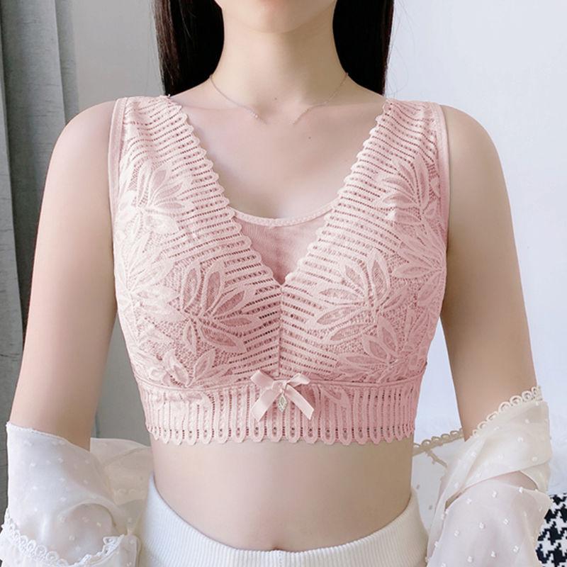 Кружевной вязаный бюстгальтер с полной чашкой — фото 12