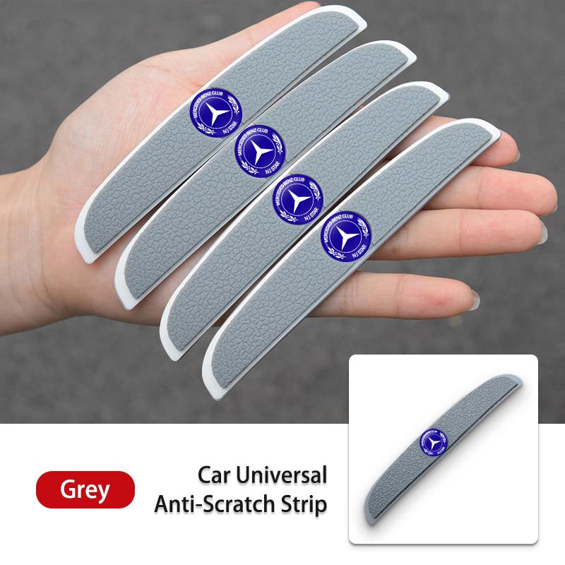 BENZ 4 pz Striscia Protettiva per Portiera Auto Adesivi Protezione Graffi Per Mercedes Benz AMG Classe A C E S G W201 W210 W108 W204 W205