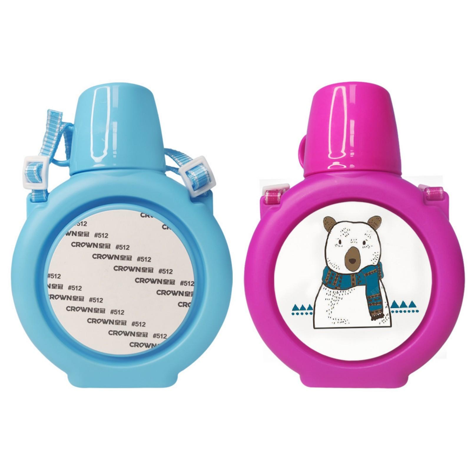 

Personalized Custom Printed 500ml Cold Water Bottle One Size розовый