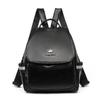 Schoolbag Fashion Backpack Women's 1011 New Korean Edition Student School Bag Large Capacity Women's Bag Tassel Outdoor Soft Leather Backpack