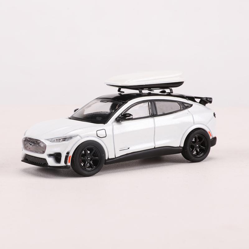 GCD 1:64 Mustang Mach-E GT Alloy Car Diecasts & Toy Vehicles Car Model Miniature Scale Model Car For Children