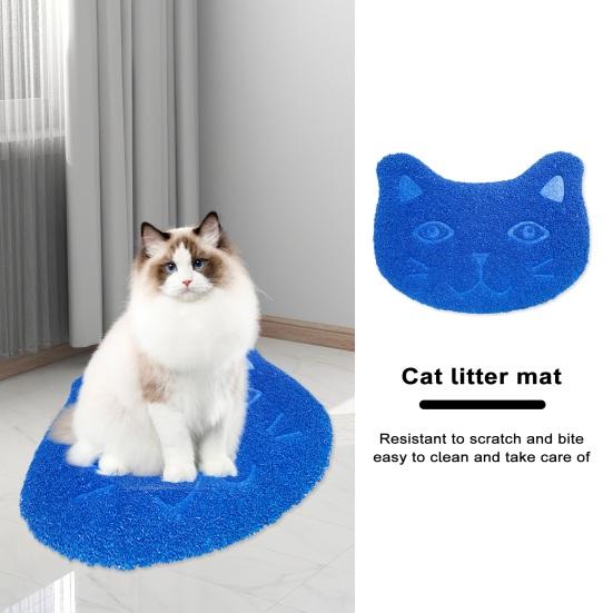 Yousheng Cat Litter Mat Non-slip Waterproof Pet Food Mat Soft Eco-friendly Silicone Feeding Pad for Dogs Cats