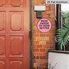 2D Flat German Retro Aluminum Wall Decorations in Various Sizes. A Humorous "My Other Half Is Your Mom" Slogan Makes for A Funny Gift for Friends