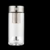 HEENOOR Double Wall Glass Tea Bottle with Infuser