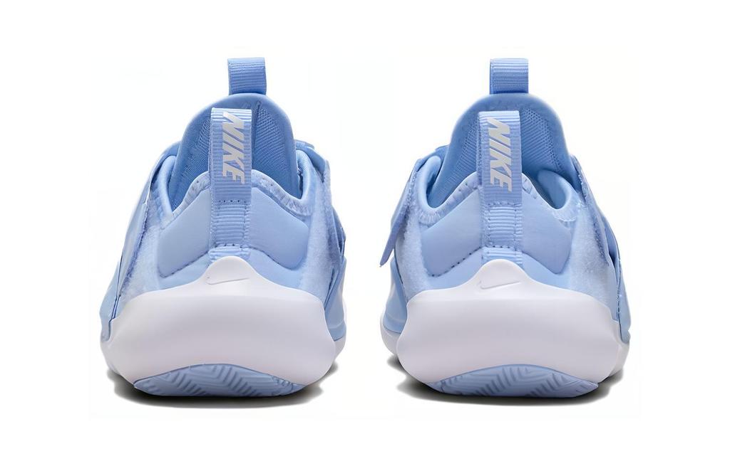 Nike Flex Advance Abrasion Resistant Low top Kids' Running Shoes Blue White Children Aged 3 7 Years Old CZ0186-404