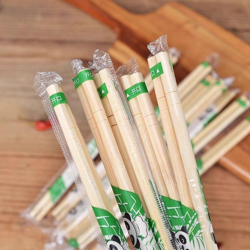 Bambus Einweg-Essstäbchen: Praktisch, hygienisch und ideal für Restaurants & Takeaway.