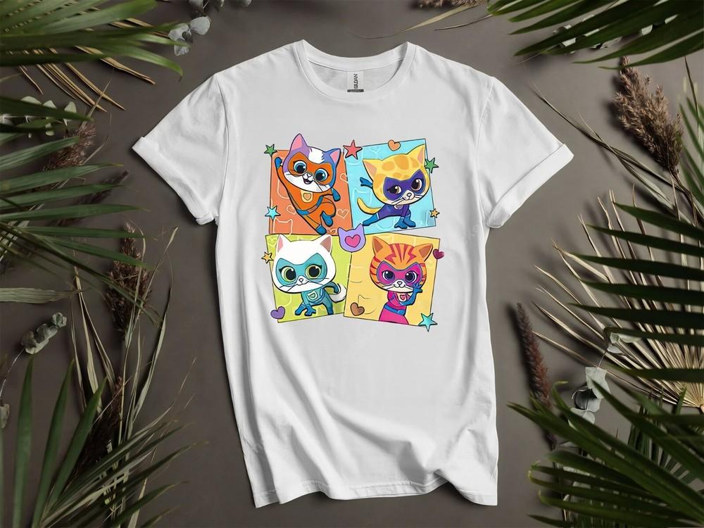 Super Kitties Kittie Buddy Bitsy Ginny Hoodie Tshirt Men Women Unisex AD696