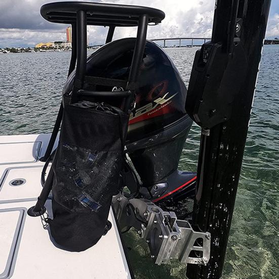 Collapsible Mesh Trash Can Garbage Bag Foldable Design Large Capacity Portable Boat Trash Bag Accessories