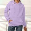 Women's Fashion Solid Color Casual Long Sleeve Hoodie