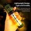 Plastic 5 Setting Camping Lamp with Adjustable Brightness Easy to Operate for Night Walks Campgrounds Home Power Outages