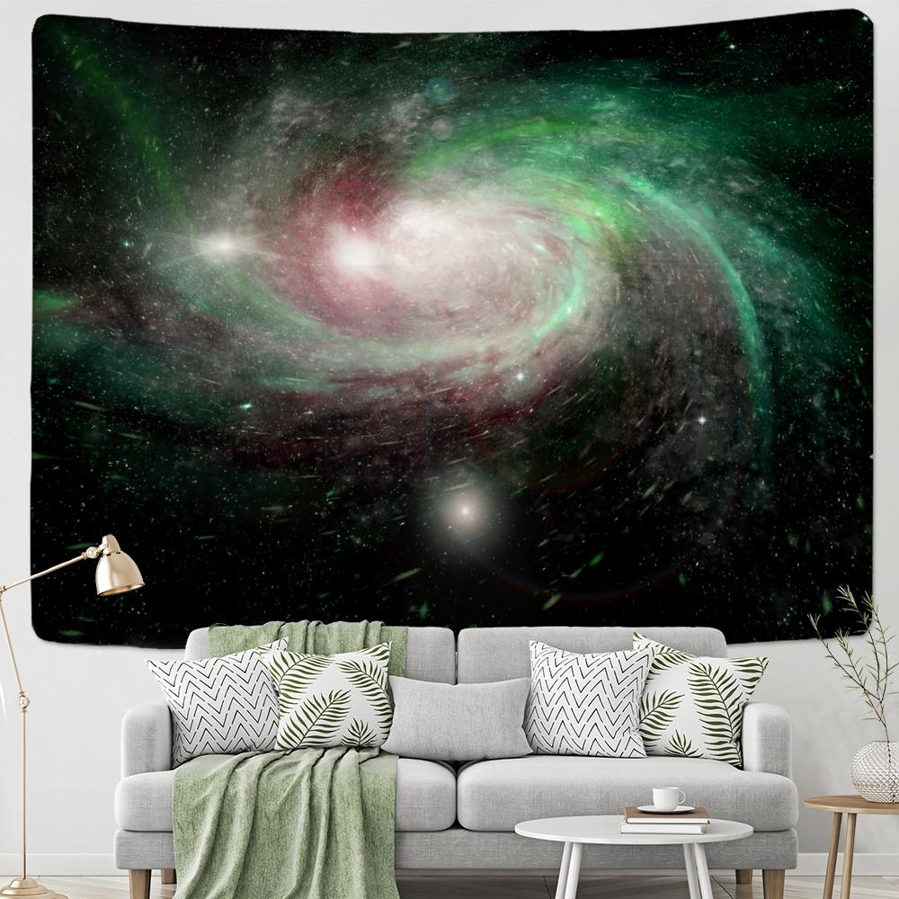 Star Universe Tapestry Wall Hanging Hippie Retro Bohemian Mandala Psychedelic Mysterious Witchcraft Art Home Decor