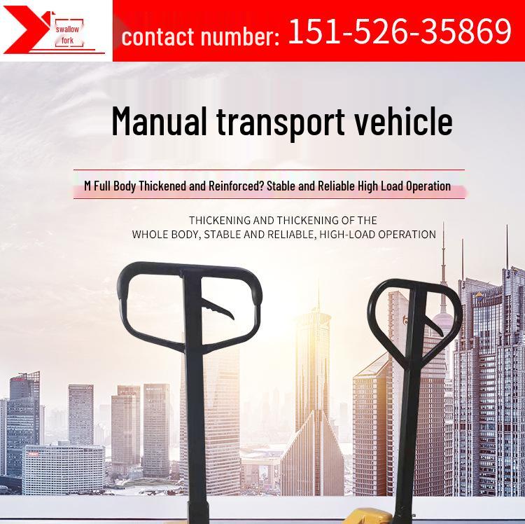 2-3 Ton Manual Hydraulic Pallet Jack and Hand Truck Crane