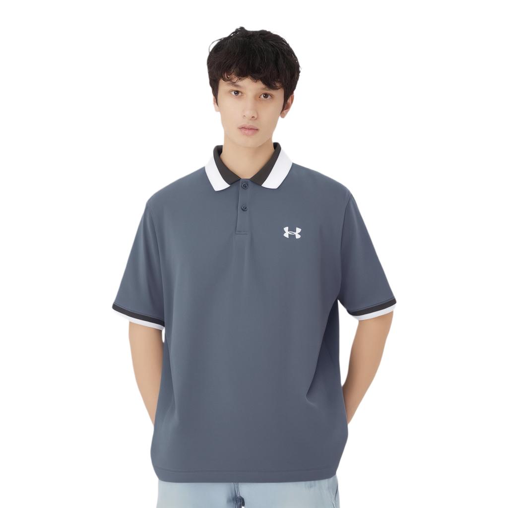 Under Armour Polo Sportiva Traspirante Casual Courtcore da Uomo 6007599-044