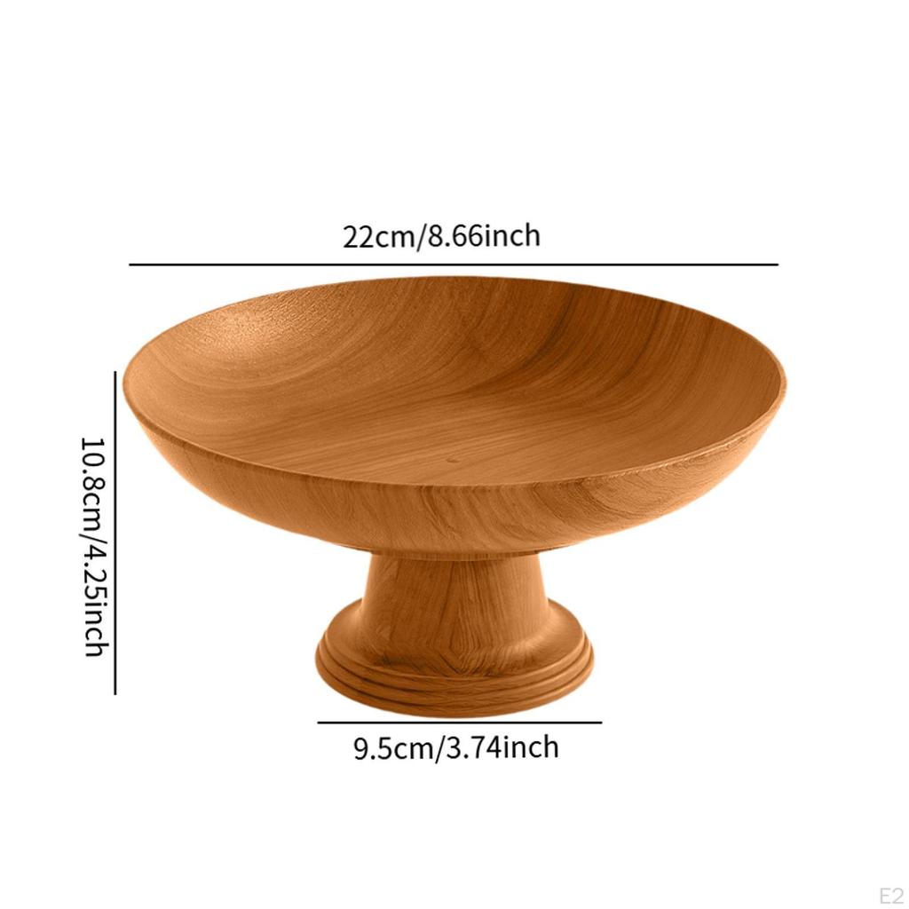 Tavă de depozitare pentru tort, bol decorativ cu fructe, capacitate mare, suport pentru deserturi, pâine, gustări