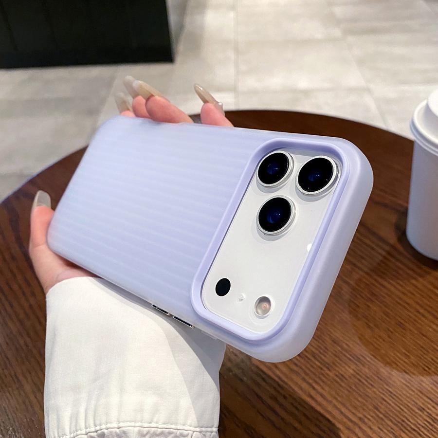 

Матовый чехол 2 в 1 с гальванизированными кнопками, защищающий от отпечатков пальцев, двухслойный, противоударный, макаронных цветов для iPhone 17 16 15 14 13 12 11, защитная крышка iPhone 17 Pro фиолетовый