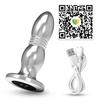 APP Metal Vibration Simulation Glans Anal Plug Adult Supplies Sex Toys Wearable Unisex