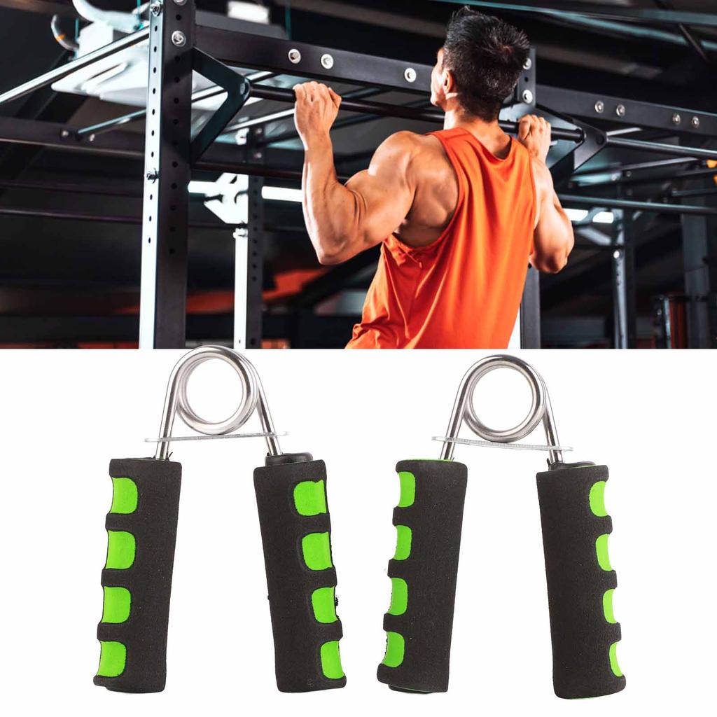 2pcs Hand Grips Strengthener Carbon Spring Steel Finger Wrist Forearm Exerciser Hand Strength Training Developer for Men