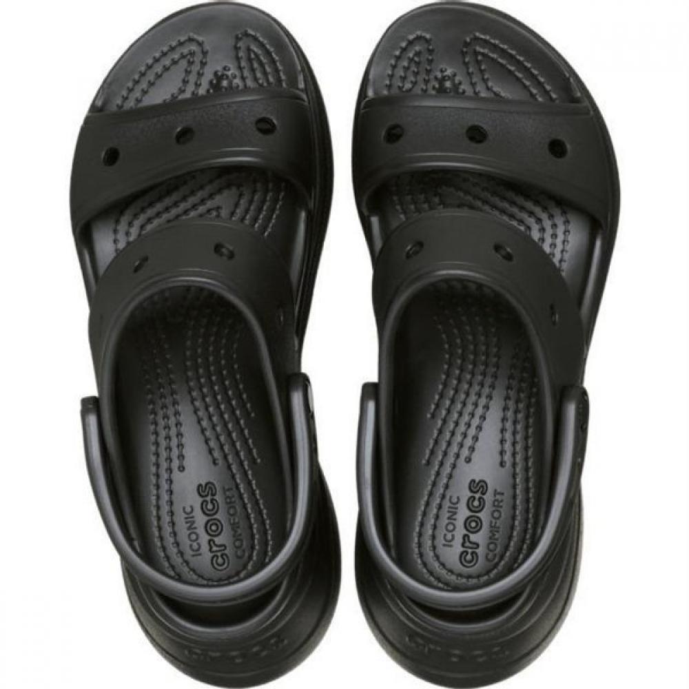 

Crocs Летние сандалии Легкие Удобные Высокий каблук Hc02 Bay Black black/W5/220