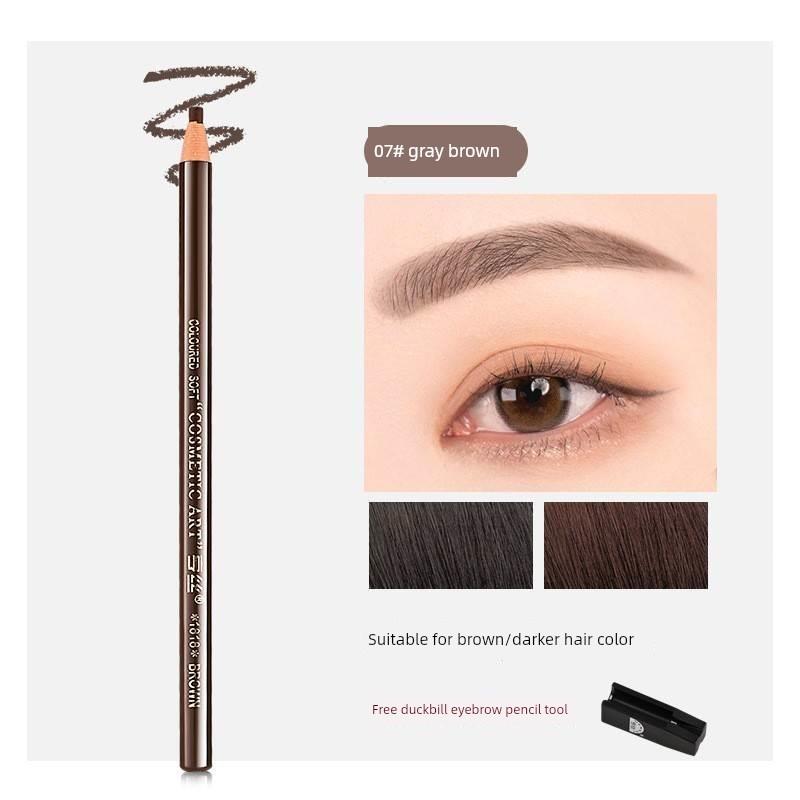 Domestic Brand Hengsi Threaded Eyebrow Pencil Recommended by Makeup Artists, Same Model Hengsi 1818, Includes Eyebrow Pencil Sharpener