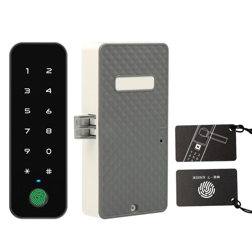 Smart Cabinet Door Lock with Fingerprint NFC and App Control for Secure and Convenient Access Home Automation Compatible