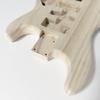 Double-Single-Double Electric Guitar Body Semi-finished Paulownia Wood Electric Guitar Body DIY Guitar Body for Painting and Spraying
