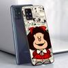 Cute Mafalda Case for Samsung Galaxy A51 A53 A54 A31 A52 A12 A13 A21s A22 A32 A11 A22 A33 A41 A52s A73 A14 A24 TPU Phone Cover