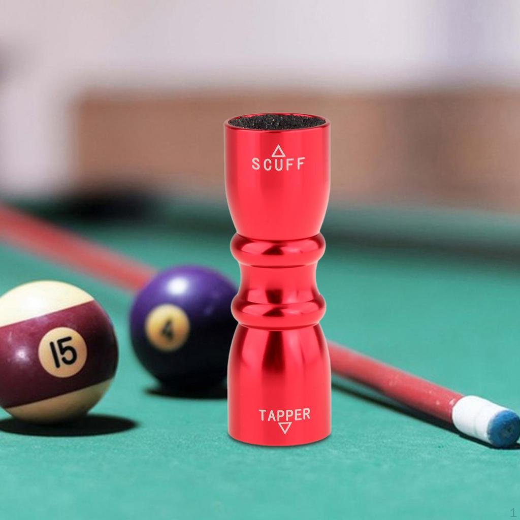 3 in 1 Billard Pool Queue Spitze Zubehör Leicht Langlebig Aluminiumlegierung Mehrzweck
