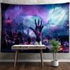Horror Wizard Guitar Tapestry Wall Hanging Psychedelic Witchcraft Tapiz Art Residence Dormitory Decor