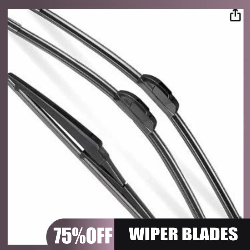 Suitable for Dodge Journey 2010-2018 24+19+12 wiper blades чёрный