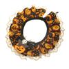 Creative Halloween Cat Dog Lace Necklace Adjustable Exquisite Pet Pumpkin Lace Collar Cute Cool Pet Bib Scarf Small Medium Pets