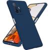 Protective Case - E.F.CONNECTION - for Xiaomi Mi 11T Pro - Liquid Silicone - Shockproof - Navy Blue
