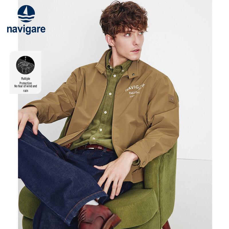 Navigare Men's Stand-up Collar 3-Proof Jacket