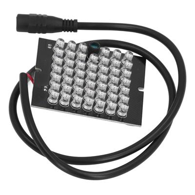 Scheda lampada per telecamera a infrarossi da 940 nm con 48 LED, rilevamento automatico, luce ausiliaria per visione notturna per CCTV Sec