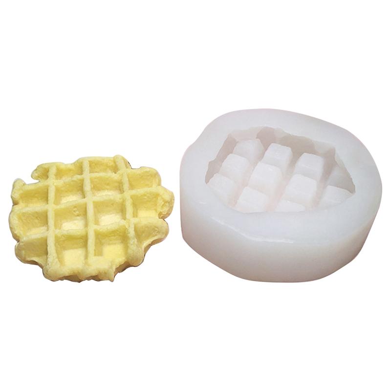 Decorated Cake Silicone Mold Mousse Pastry Dessert Aromatherapy Candle Mold Simulation Cream Small Cake Embryo Mold