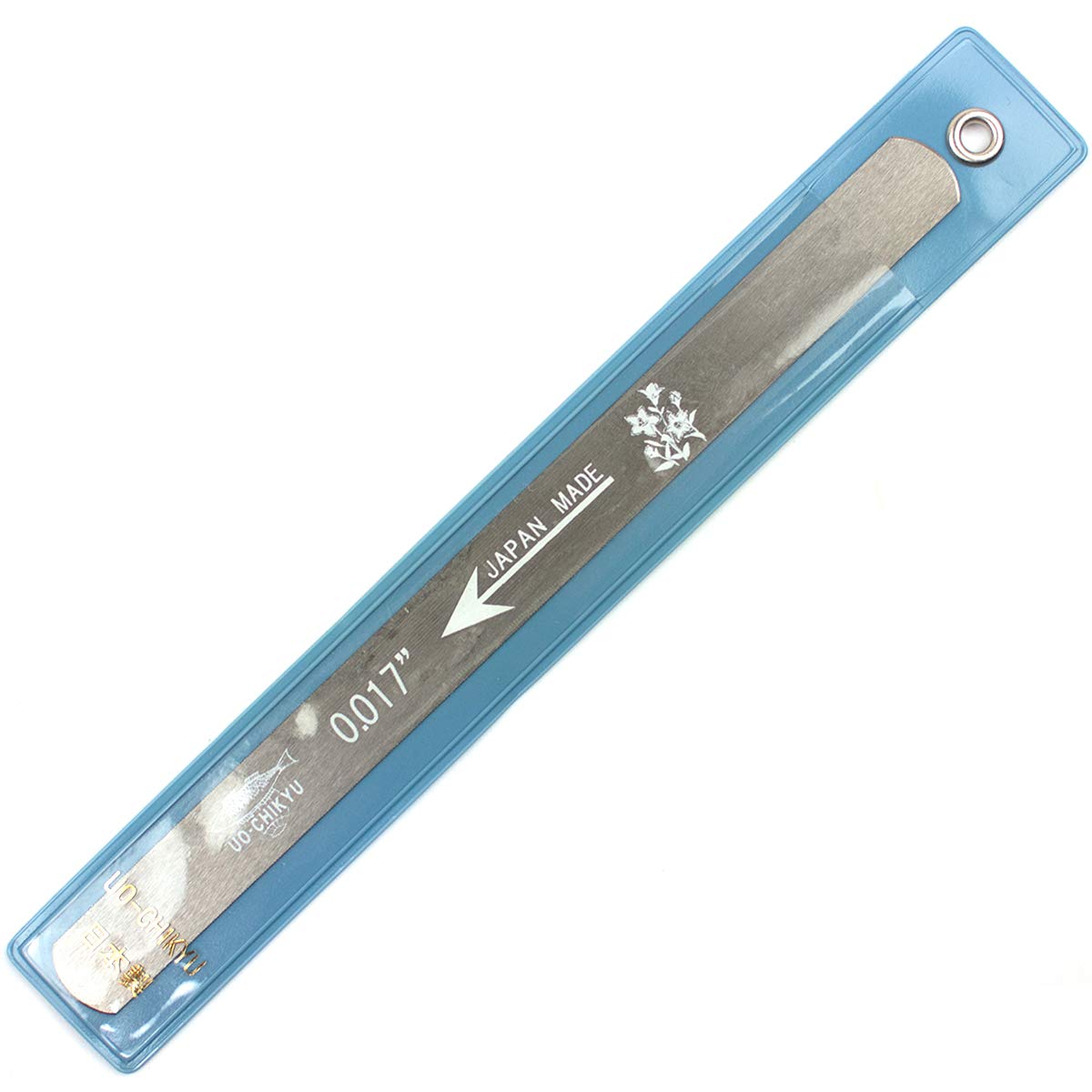 

Fish Earth Brand SUS Nut Nut Slot File in Guitar Maintenance Supplies inch UO-CHIKYU File, [Made Japan] 0.017 (0.43 mm)