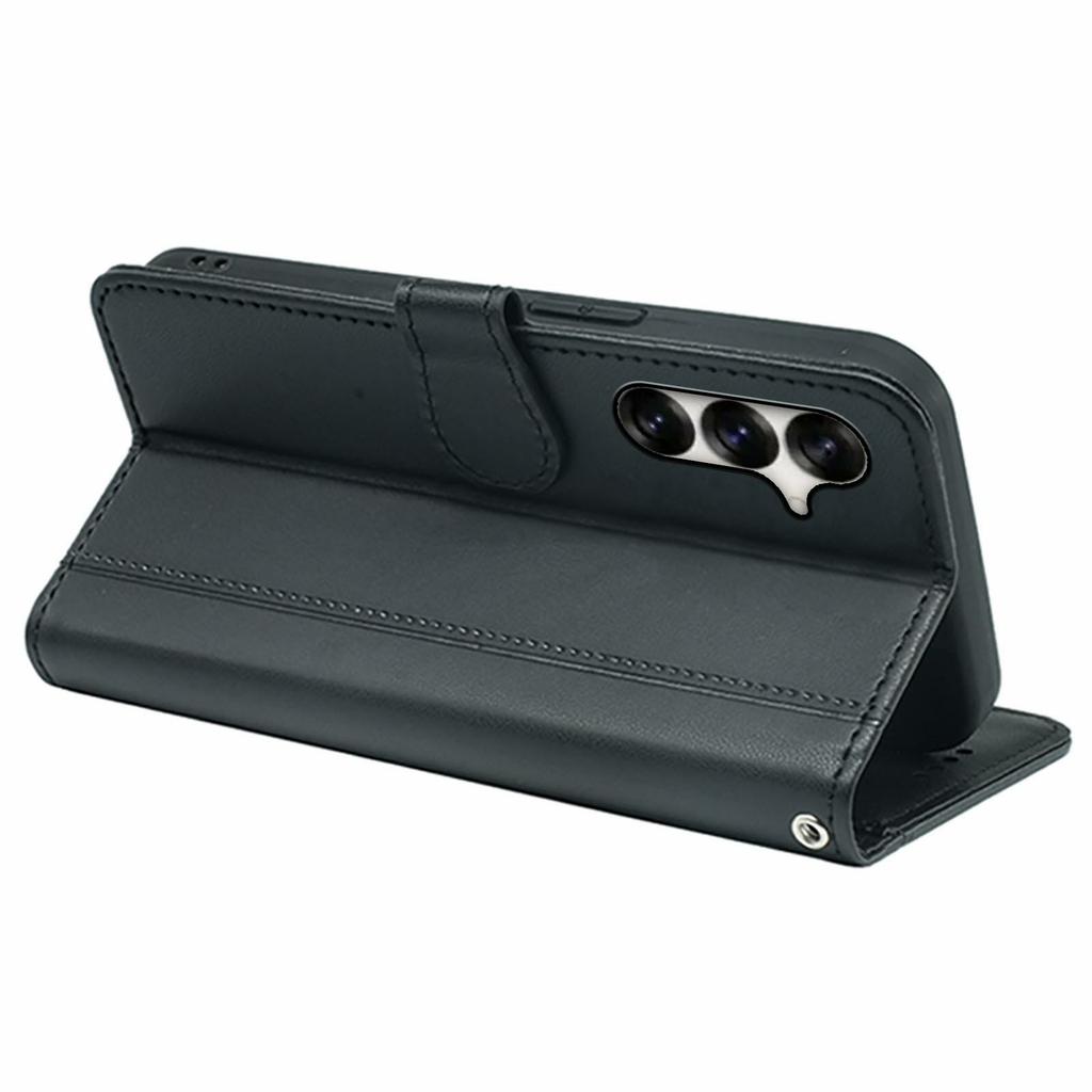 For Samsung Galaxy S26+ Wallet Case Magnetic Snap Leather Phone Cover with Strap