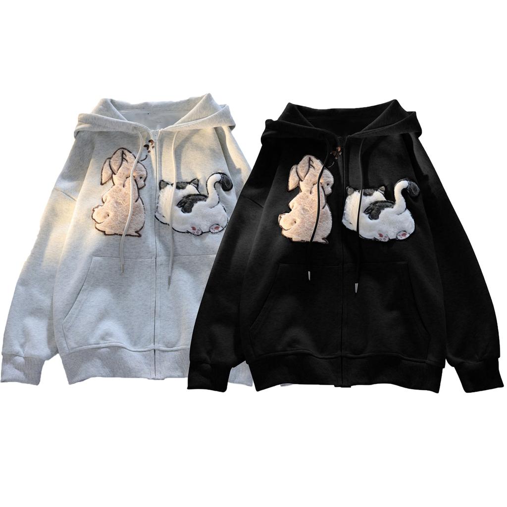 Ladies Fashion Casual Long Sleeve Round Neck Hoodie Pullover Top With  Pockets
