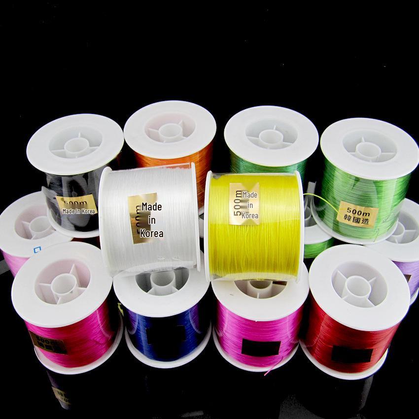 Elastic Crystal Beading Cord: High-End, Wear-Resistant Spandex Line for Handmade Jewelry