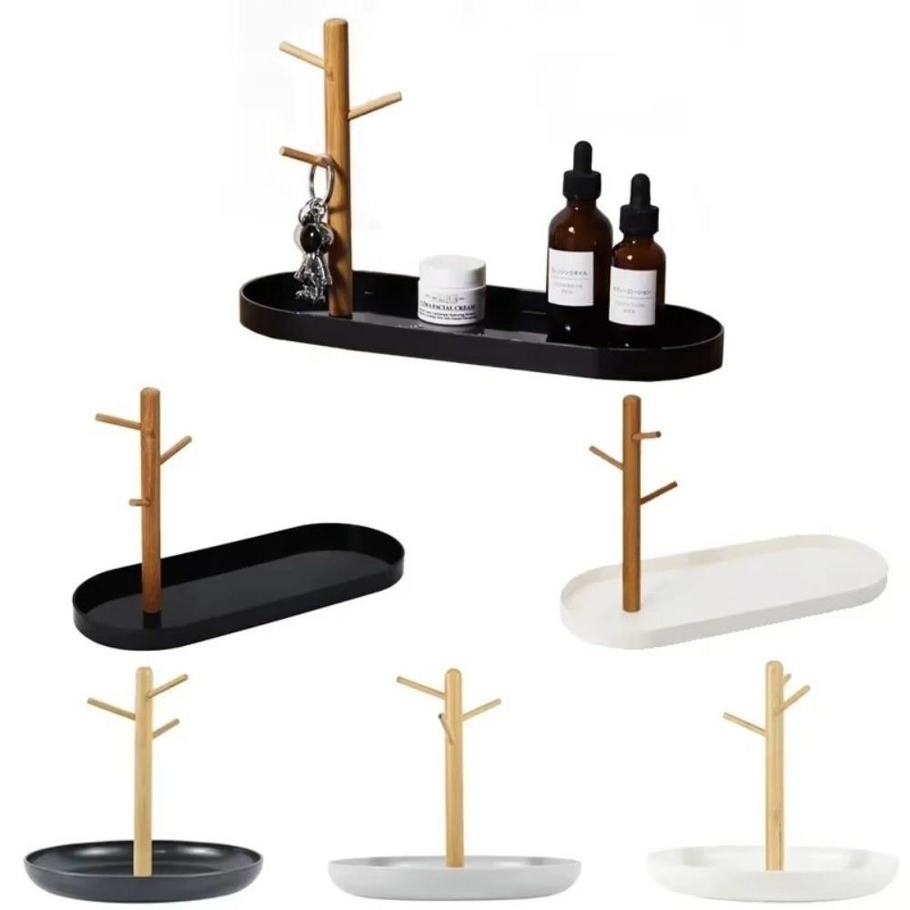 Large Capacity Nordic Branch Storage Tray 3-Tier Design Entryway Display  Home Decor