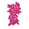 Embroidery Cloth Sticker Sequin Embroidery Patches Decorative Floral Lace Fabrics Applique  Girl