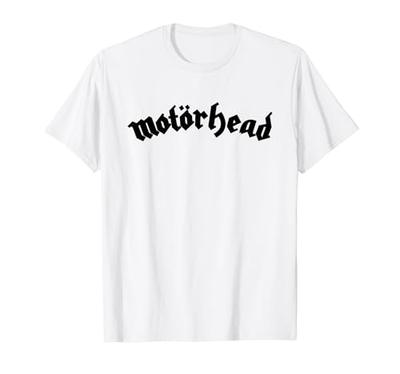 Motörhead – Logo On White T-shirt
