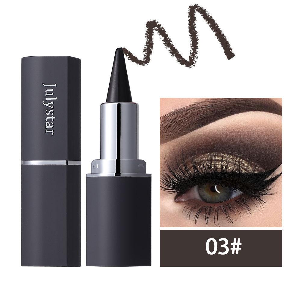 Specializes In 4-color Single-head Rich Cool Black Eyeliner Pen, Long-lasting and Easy-to-color Eyeliner.